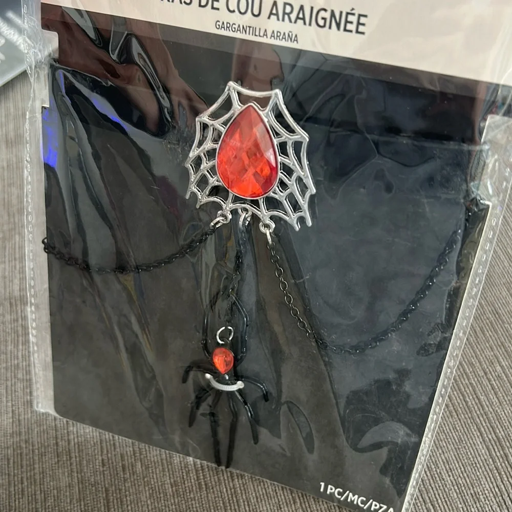 Party City spiderweb faux
